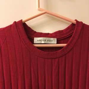 Amour Vert Fitted Dress